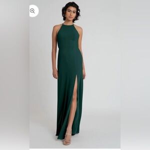 Jenny Yoo Kaia Dress (size 2; emerald)